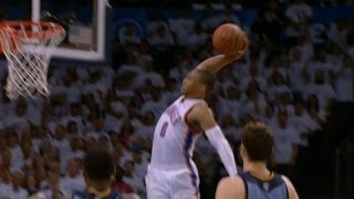 Russell Westbrook Gets Free and Throws the Hammer Down [upl. by Tyika505]