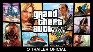 Grand Theft Auto V Trailer Oficial [upl. by Maltzman438]