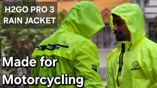 Best Bike Riding Raincoat  Rynox Rain Jacket  Rynox Rain Jacket amp Decathlon Raincoat [upl. by Merrill]