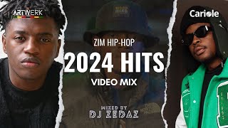 2024 Zim hiphop Hits Video Mix ft Holy Ten Voltz JT Bling4 Bagga Suhn amp Many More [upl. by Verras]