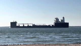 USNS Montford Point TESD1 Outbound  March 6 2023  March 6 2023 [upl. by Suoicerp]