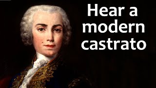 A modern castrato NOT falsetto ultra rare recording Mozart Va lerror mio palesa from Mitridate [upl. by Manheim]