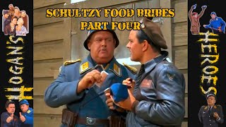 Hogans Heroes Schultzy Food Bribes Compilation Part Four [upl. by Eugirne]