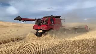 Harvesting in the Hills of the Palouse [upl. by Kamat]