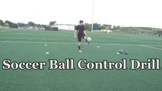 Soccer Ball Control Drill [upl. by Dimitry]