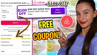 USE these Airbnb Coupon Codes for existing amp new users UPDATED 2023✅ Airbnb Discount Code [upl. by Enneirda]