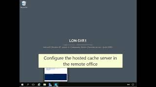 12 Windows Server 2016 BranchCache [upl. by Llorrac91]