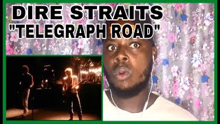 Dire StraitsTelegraph Road Live ALCHEMY Tour 1983  REACTION [upl. by Mays]