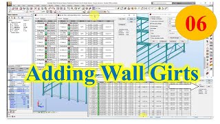 How to Adding Wall Girts Part06 [upl. by Lebyram]