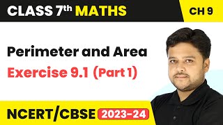 Perimeter and Area  Ex 113  NCERT Maths Class 7 Chapter 11 [upl. by Epilihp]