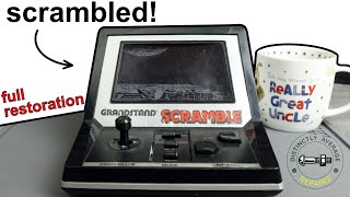 Grandstand Scramble video game  Restoration amp Repair  Airbrushing [upl. by Eiraminot333]