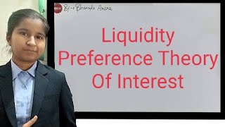 Liquidity Preference Theory Of Interest microeconomics ugcnet theoryofinterest [upl. by Littlejohn]