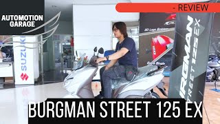 SUZUKI BURGMAN STREET 125 EX DI TAHUN 2024 GESIT LINCAH IRIT [upl. by Neelhsa]