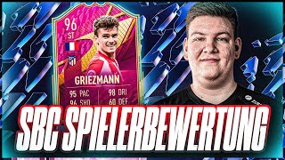 96er 5 5 Griezmann Futties SBC😳😍 FIFA 22 Player Review [upl. by Mota]