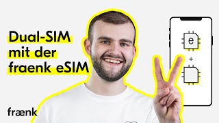 Dual Sim mit der fraenk eSIM auf Android und iPhone [upl. by Mulac]