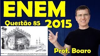 ENEM 2015  QUESTÃO 85  PROVA AZUL  FISICA Prof Marcelo Boaro [upl. by Aiyotal]