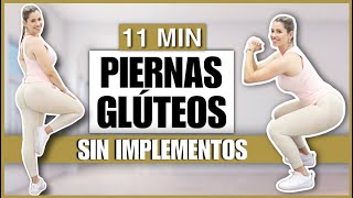 PIERNAS TONIFICADAS Y GLÚTEOS GRANDES  RUTINA DE EJERCICIOS EN CASA SIN PESAS  NatyGlossGym [upl. by Thurman]