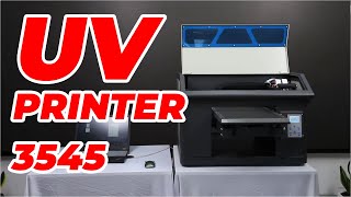 Revolutionary 3545 UV DTF Printer  Unleash the Color [upl. by Nanaj]