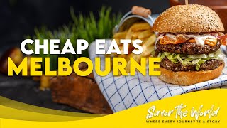 Melbourne Cheap Eats How to Eat Like a Local on a Budget [upl. by Olaf]