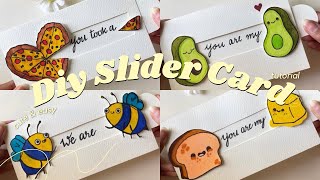 9 DIY Slider Card Tutorial  Cute Gift Ideas  Easy Present Ideas✨ QuinnsArte [upl. by Dlanar]