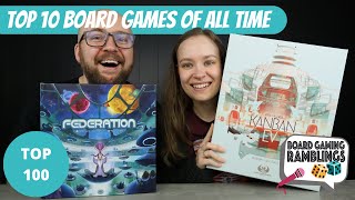 Top 10 Board Games of all time Top 100 [upl. by Lekym546]