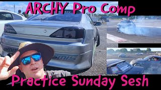 Archerfield Drift Park Last Ever Drift Comp Pre Practice Advanced Sunday Session [upl. by Bough]