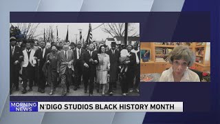 Hermene Hartman founder of NDIGO magazine discusses NDIGOs Black History TV programming [upl. by Alliber190]