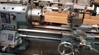 Boxford AUD lathe demonstration [upl. by Nytsirk]