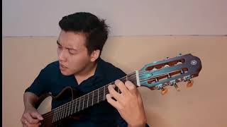 Yura Yunita  Tenang  Guitar Fingerstyle by Elnatan Yosua [upl. by Hole856]