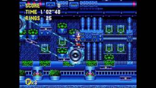 Sonic CD J  Metallic Madness 1 All time zones [upl. by Thain]