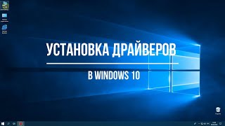 Установка драйверов в Windows 10 [upl. by Goodyear142]