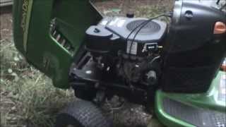 John Deere L110 Charging System Repair ReUploaded [upl. by Parsaye378]