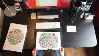 Unboxing the new Wacom Intuos Pro 2017 [upl. by Elleiand]