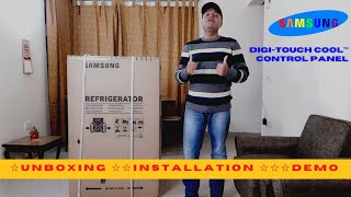 SAMSUNG Inverter Direct Cool Single Door Refrigerator 198L  UNBOXING [upl. by Eelarat]