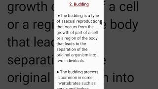 What is Budding Class 12 Biology Chapter 1 [upl. by Blackwell]