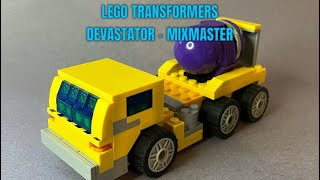 LEGO Transformers Devastator  Mixmaster [upl. by Onida9]