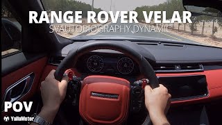 Range Rover Velar SV Autobiography Dynamic  POV [upl. by Ennagrom]