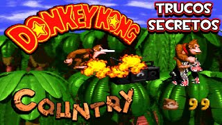 Donkey Kong Country SNES  Trucos Secretos [upl. by Haymo709]