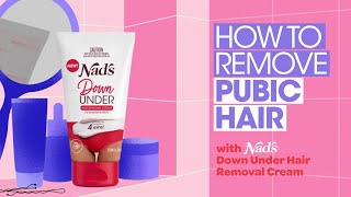 How to Use Nads Down Under Hair Removal Cream [upl. by Miarfe246]