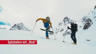 Skitourentipps  Teil 3 Geh und Abfahrtstechnik  Mein Montafon Expertentipp [upl. by Ratep]