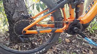 2019 Giant Trance E Pro 1 1st rear free hub fail [upl. by Porta37]