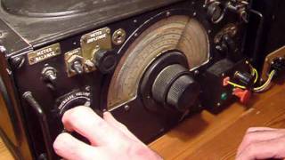 R1155 Radio as fitted into a Lancaster Bomber [upl. by Becky]