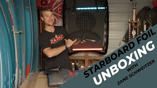 Unboxing NEW Starboard Foils with Zane Schweitzer [upl. by Lau457]