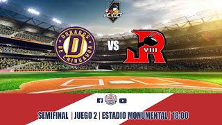 DORADOS vs ROJOS  SEMIFINAL  JUEGO 2  formula59 [upl. by Halilahk811]