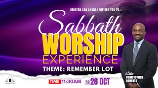 Brixton SDA Online Worship Service II Remember Lot [upl. by Terr]