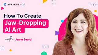 How to Create JawDropping AI Art in Minutes To Build Your Personal Brand  Jenna Soard [upl. by Aihcila]