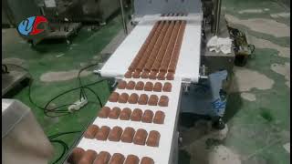 Multi Rows Protein Bar Date Bar Chocolate Bar Extruding Machine [upl. by Aguayo]