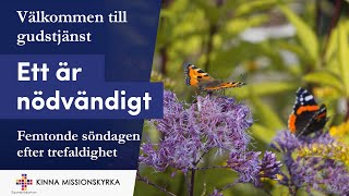 Gudstjänst quotEtt är nödvändigtquot  20240908 [upl. by Dlanger]