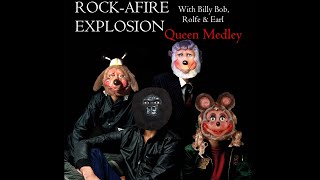 The Rockafire Explosion  Queen Medley AI Cover 500 Sub Special [upl. by Cilo]