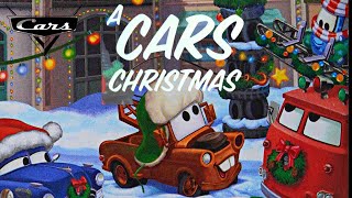 MATER amp LIGHTNING MCQUEEN in Pixar CARS  quotA CARS Christmas Read Aloud Bedtime Stories [upl. by Fletcher354]